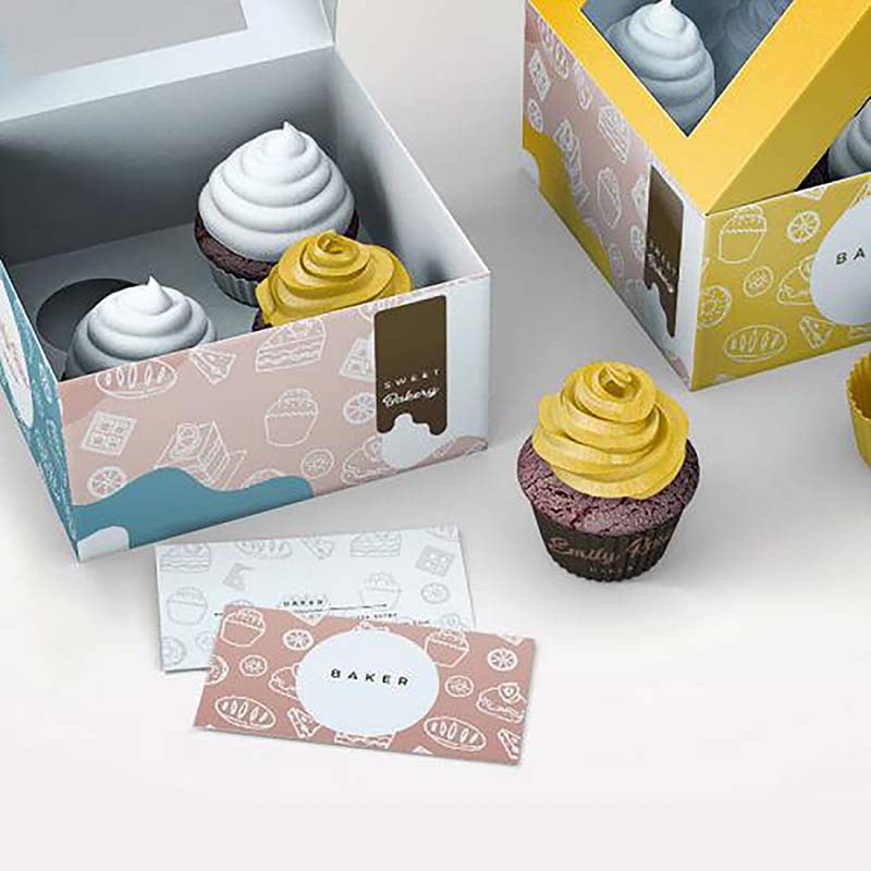 Custom Packaging Cupcake Boxes