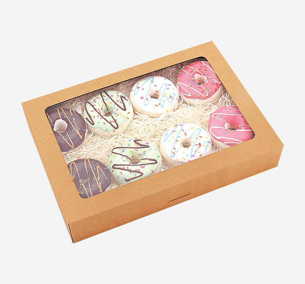 Kraft Donut Boxes Kraft Donut Boxes