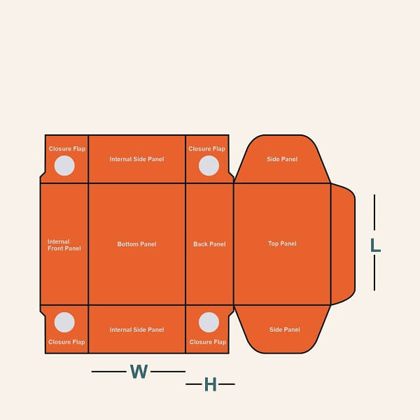 four-corner-cake-template