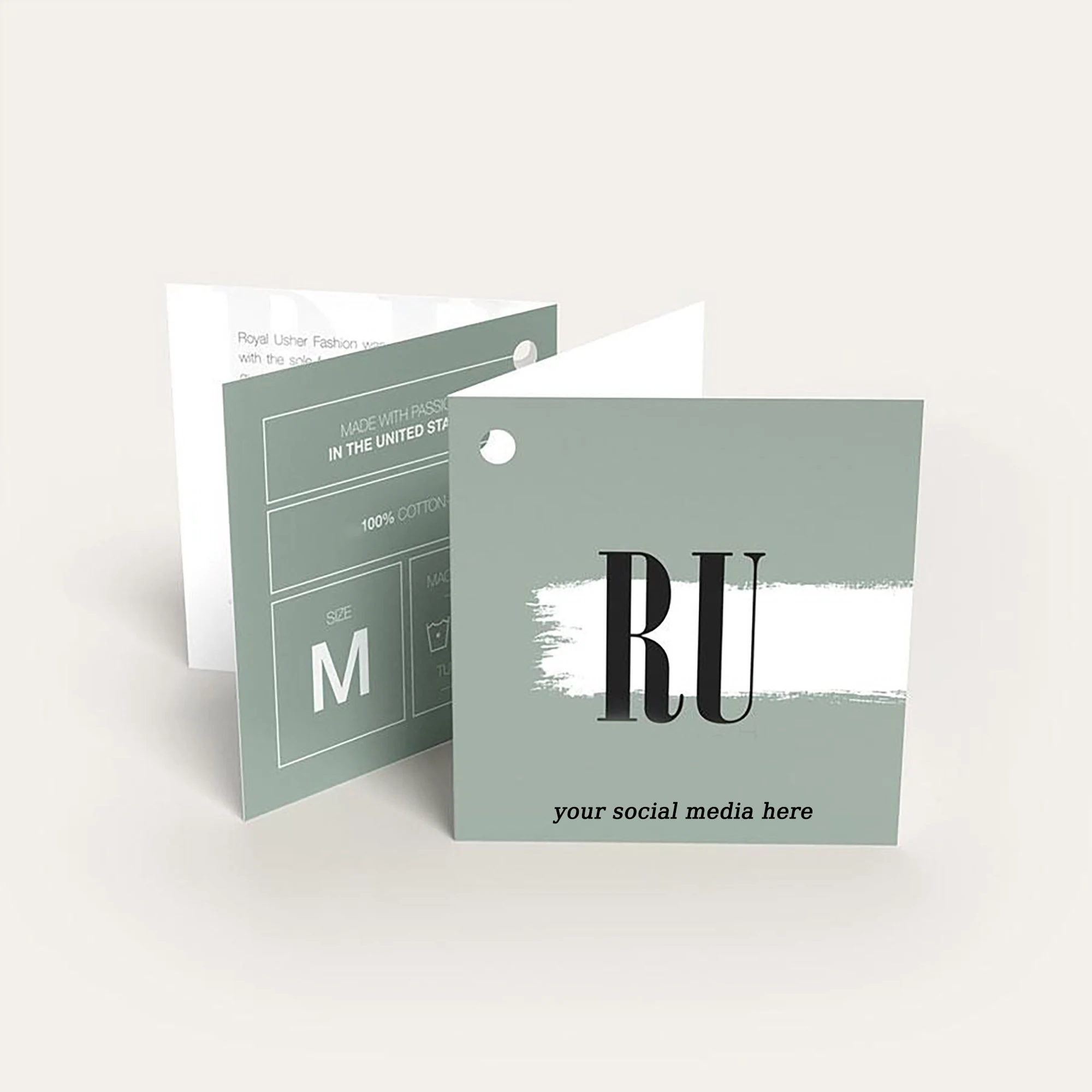 Personalized Tags with Logo Personalized Tags with Logo