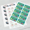 Rounded Rectangle Stickers Wholesale