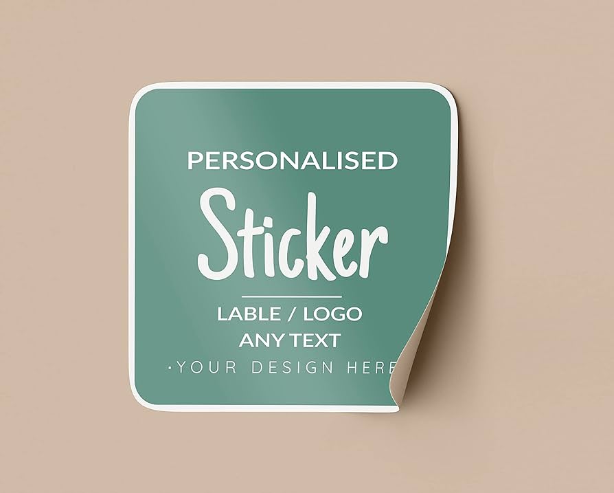 Rounded Square Stickers USA Rounded Square Stickers USA