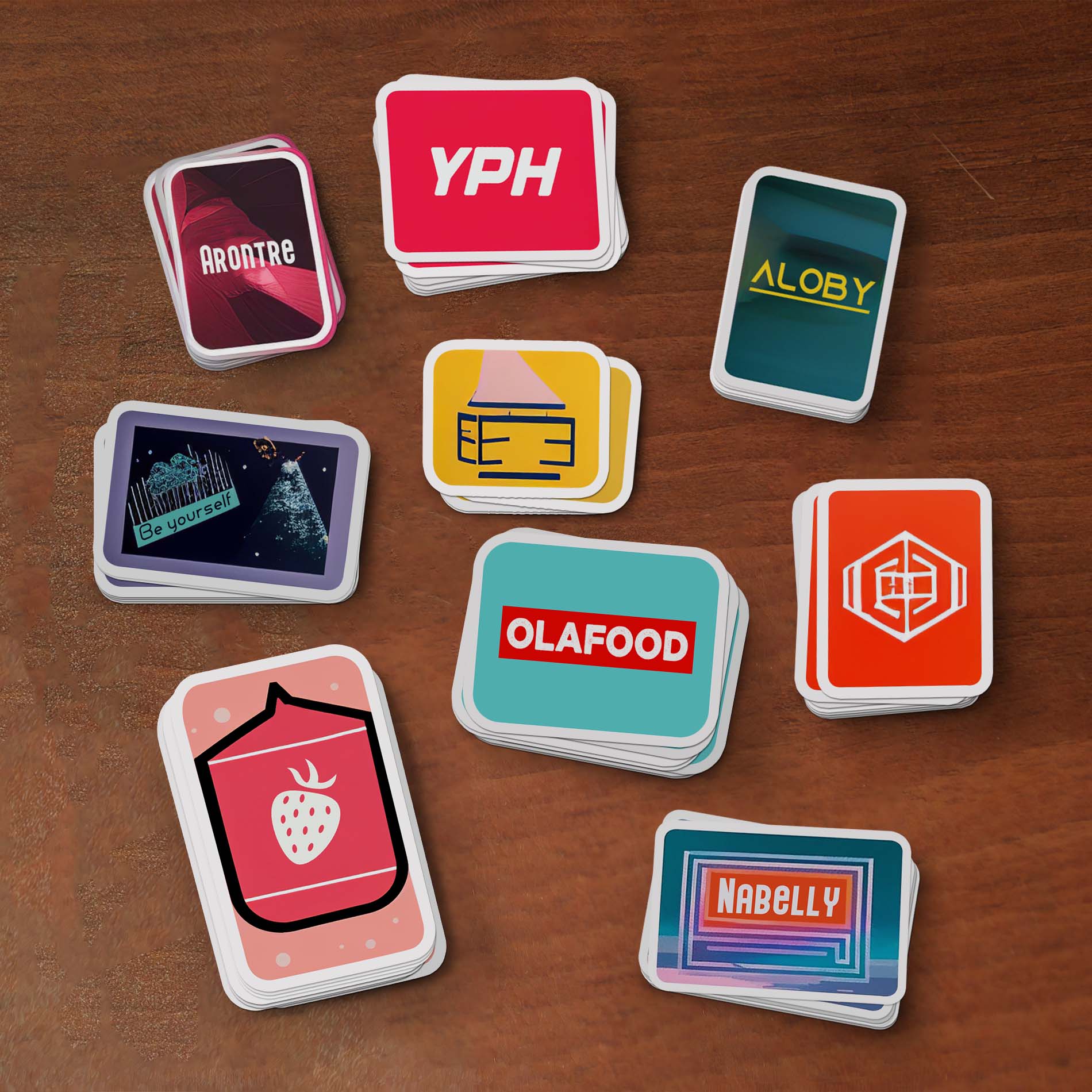Rounded Square Stickers Rounded Square Stickers